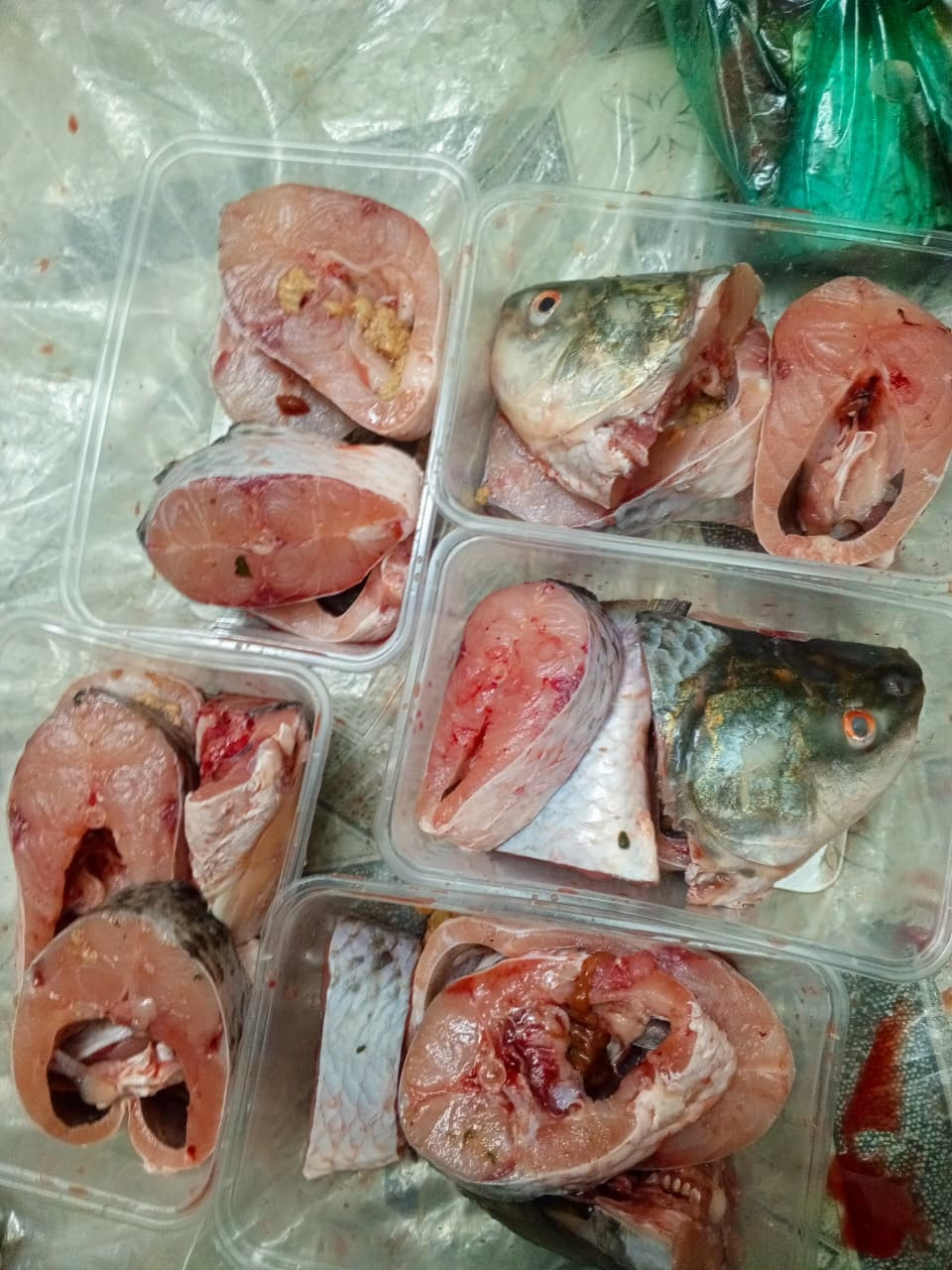 নদীর রুই  রেডি টু কুক (500 gm)